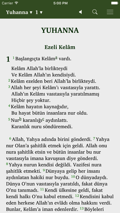 Emulate iPhone app İncil - Halk Dilinde using MyAndroid