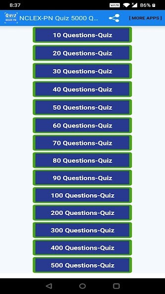 Run android online APK Nclex-PN Quiz 5000+ Questions from MyAndroid or emulate Nclex-PN Quiz 5000+ Questions using MyAndroid