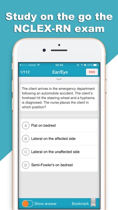 Emulate iPhone app NCLEX-RN tests - practice exam preparation using MyAndroid Emulate iPhone app NCLEX-RN tests - practice exam preparation using MyAndroid