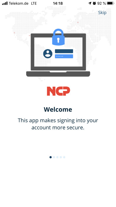 Emulate iPhone app NCP Authenticator using MyAndroid