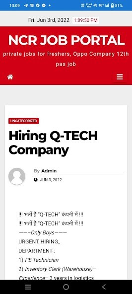 Run android online APK NCRJOBPORTAL from MyAndroid or emulate NCRJOBPORTAL using MyAndroid