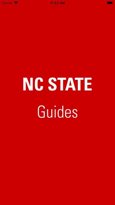 Emulate iPhone app NC State University Guides using MyAndroid