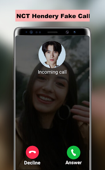 Run android online APK NCT Hendery Fake Call from MyAndroid or emulate NCT Hendery Fake Call using MyAndroid