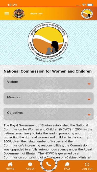 Emulate iPhone app NCWC - Bhutan using MyAndroid Emulate iPhone app NCWC - Bhutan using MyAndroid