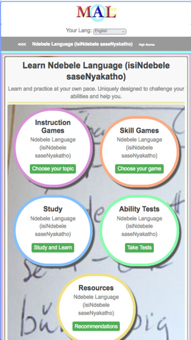 Emulate iPhone app Ndebele M(A)L using MyAndroid Emulate iPhone app Ndebele M(A)L using MyAndroid