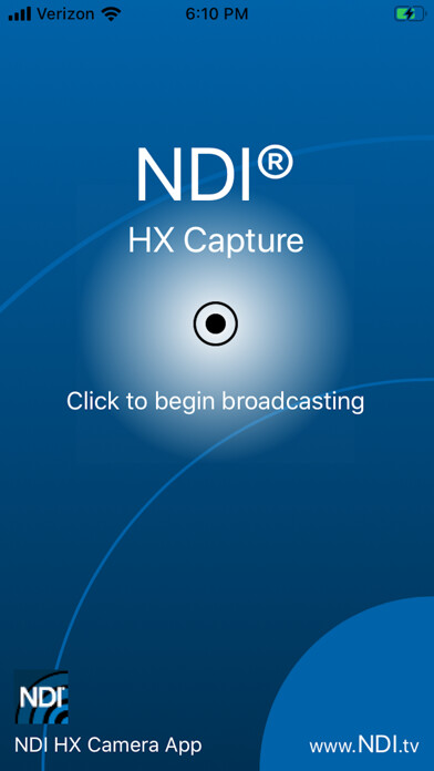 Emulate iPhone app NDI HX Capture using MyAndroid