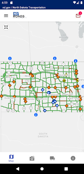 Run android online APK ND Roads (North Dakota Travel) from MyAndroid or emulate ND Roads (North Dakota Travel) using MyAndroid Run android online APK ND Roads (North Dakota Travel) from MyAndroid or emulate ND Roads (North Dakota Travel) using MyAndroid