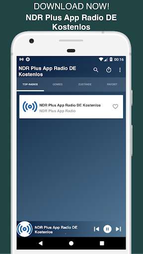 Run android online APK NDR Plus App Radio DE from MyAndroid or emulate NDR Plus App Radio DE using MyAndroid
