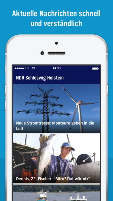 Emulate iPhone app NDR Schleswig-Holstein using MyAndroid Emulate iPhone app NDR Schleswig-Holstein using MyAndroid