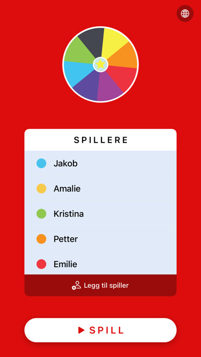 Emulate iPhone app Nødt eller Sannhet - festspill using MyAndroid