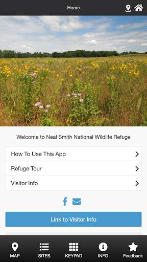 Run android online APK Neal Smith NWR App from MyAndroid or emulate Neal Smith NWR App using MyAndroid