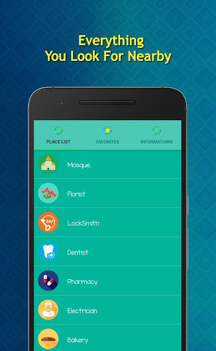 Emulate Android APK Nearest Places
