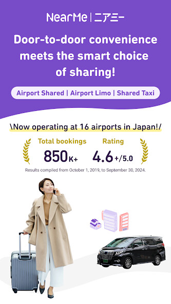 Run android online APK NearMe Airport Taxi Transfer from MyAndroid or emulate NearMe Airport Taxi Transfer using MyAndroid