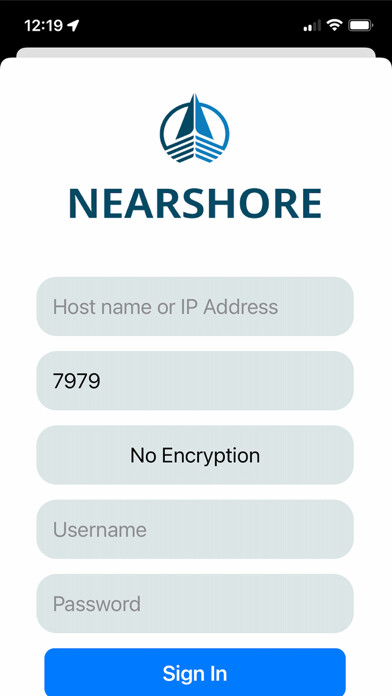 Emulate iPhone app Nearshore Viewer using MyAndroid Emulate iPhone app Nearshore Viewer using MyAndroid