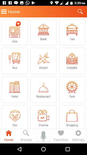 Run android online APK Near Us - Find Places Nearby from MyAndroid or emulate Near Us - Find Places Nearby using MyAndroid