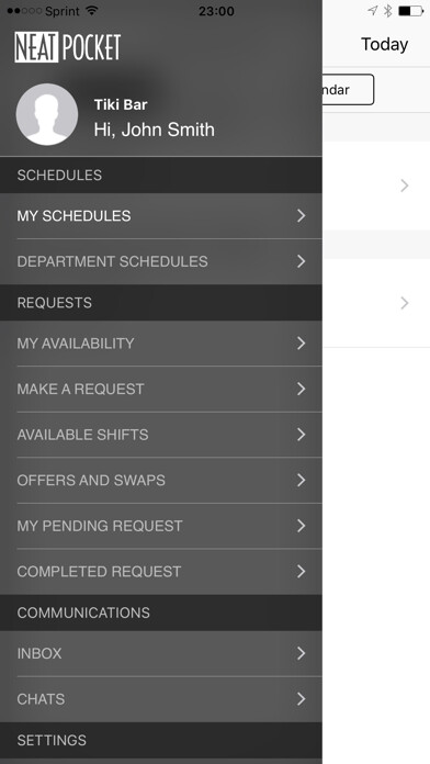 Emulate iPhone app NeatPocket Employee using MyAndroid