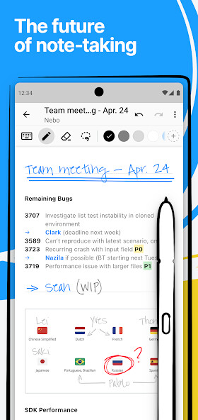 Emulate iPhone app Nebo: Notes & PDF Annotations using MyAndroid Emulate iPhone app Nebo: Notes & PDF Annotations using MyAndroid