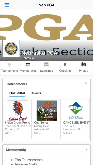 Emulate iPhone app Nebraska PGA using MyAndroid Emulate iPhone app Nebraska PGA using MyAndroid