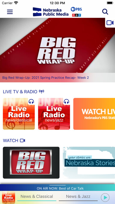Emulate iPhone app Nebraska Public Media using MyAndroid Emulate iPhone app Nebraska Public Media using MyAndroid