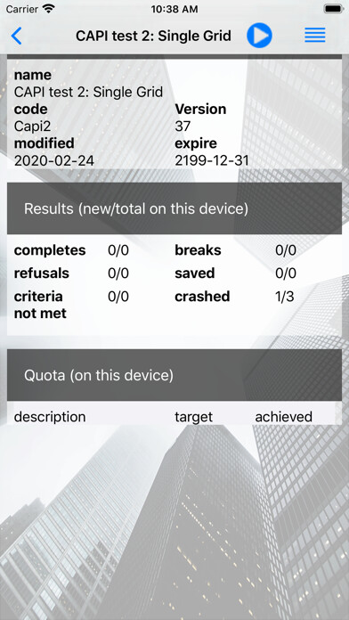 Emulate iPhone app Nebu CAPI 2 using MyAndroid