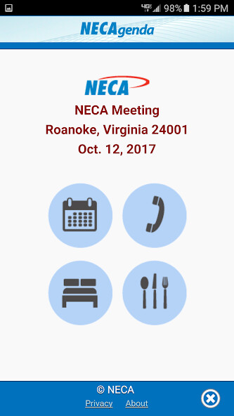 Run android online APK NECAgenda from MyAndroid or emulate NECAgenda using MyAndroid