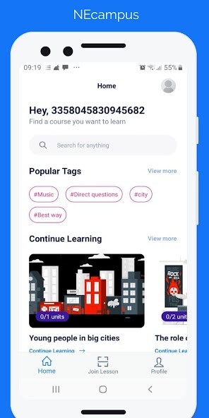 Run android online APK NEcampus from MyAndroid or emulate NEcampus using MyAndroid