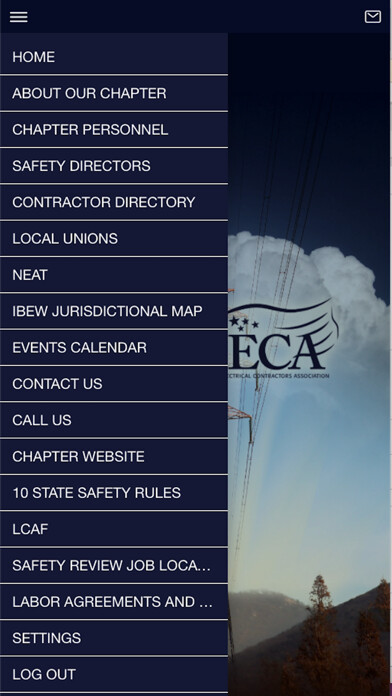 Emulate iPhone app NECA Northeast Line using MyAndroid Emulate iPhone app NECA Northeast Line using MyAndroid