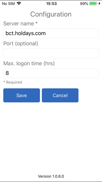 Emulate iPhone app NEC Business ConneCT Agent using MyAndroid