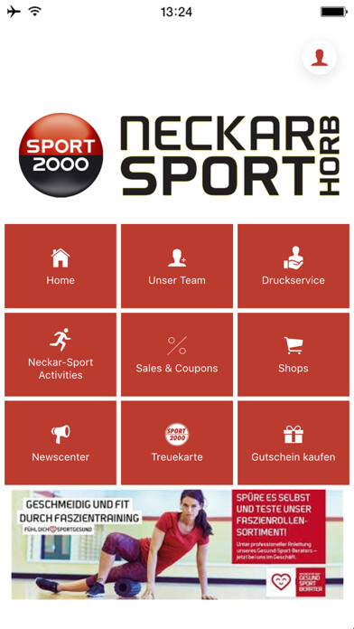 Emulate iPhone app Neckar-Sport-Horb using MyAndroid Emulate iPhone app Neckar-Sport-Horb using MyAndroid