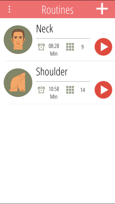 Emulate iPhone app Neck & Shoulders Stretching Exercises using MyAndroid Emulate iPhone app Neck & Shoulders Stretching Exercises using MyAndroid