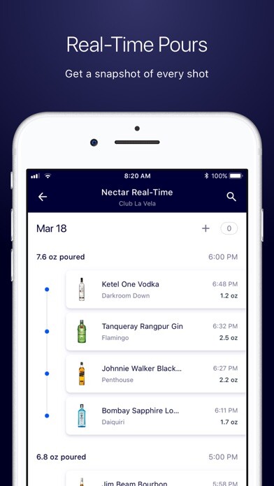 Emulate iPhone app Nectar - Bar Management using MyAndroid Emulate iPhone app Nectar - Bar Management using MyAndroid