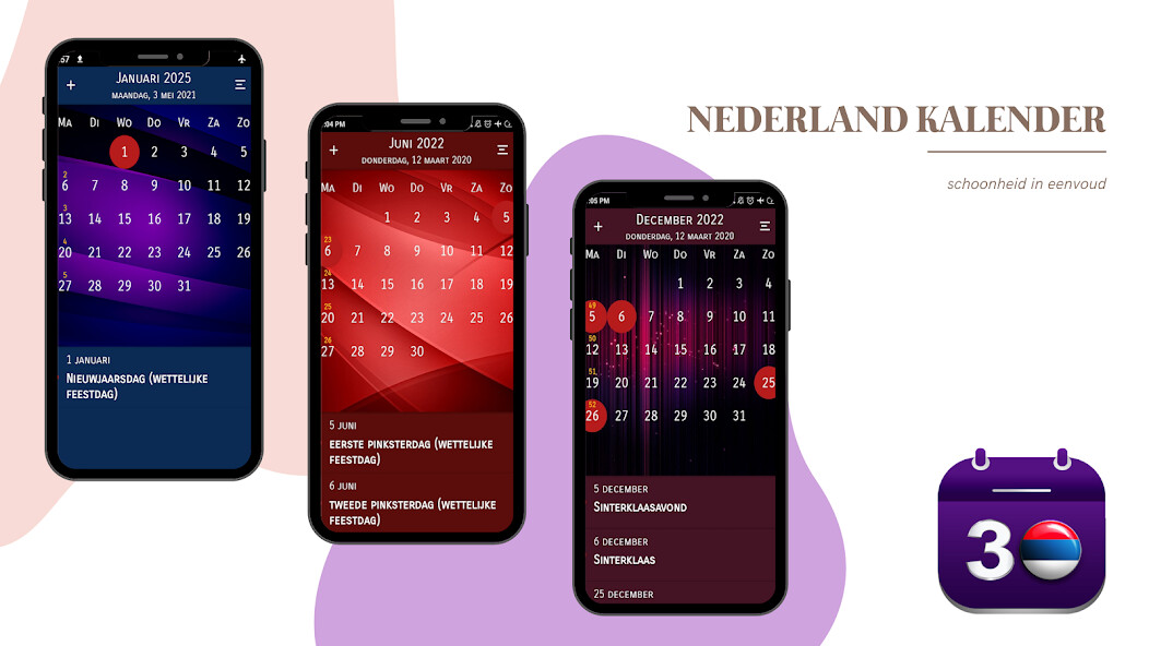 Run android online APK Nederland Kalender from MyAndroid or emulate Nederland Kalender using MyAndroid