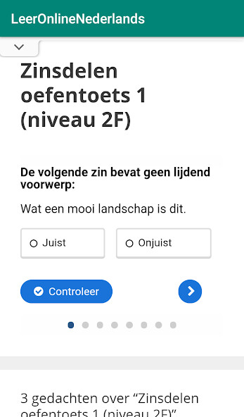 Run android online APK Nederlands Grammatica/Spelling Oefenen from MyAndroid or emulate Nederlands Grammatica/Spelling Oefenen using MyAndroid
