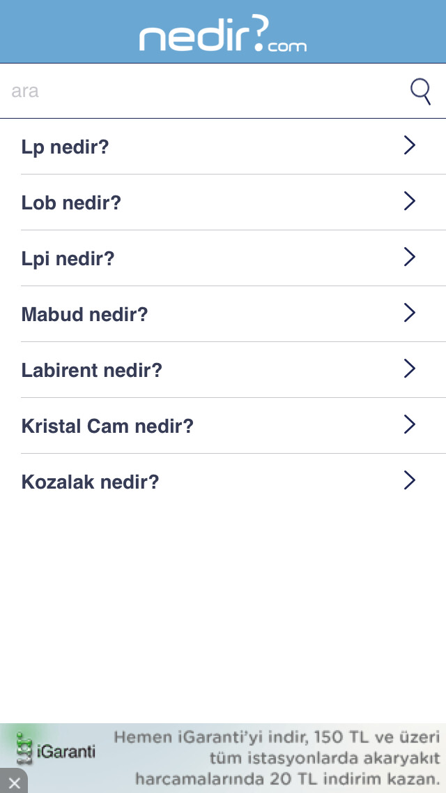 Emulate iPhone app Nedir.com using MyAndroid Emulate iPhone app Nedir.com using MyAndroid