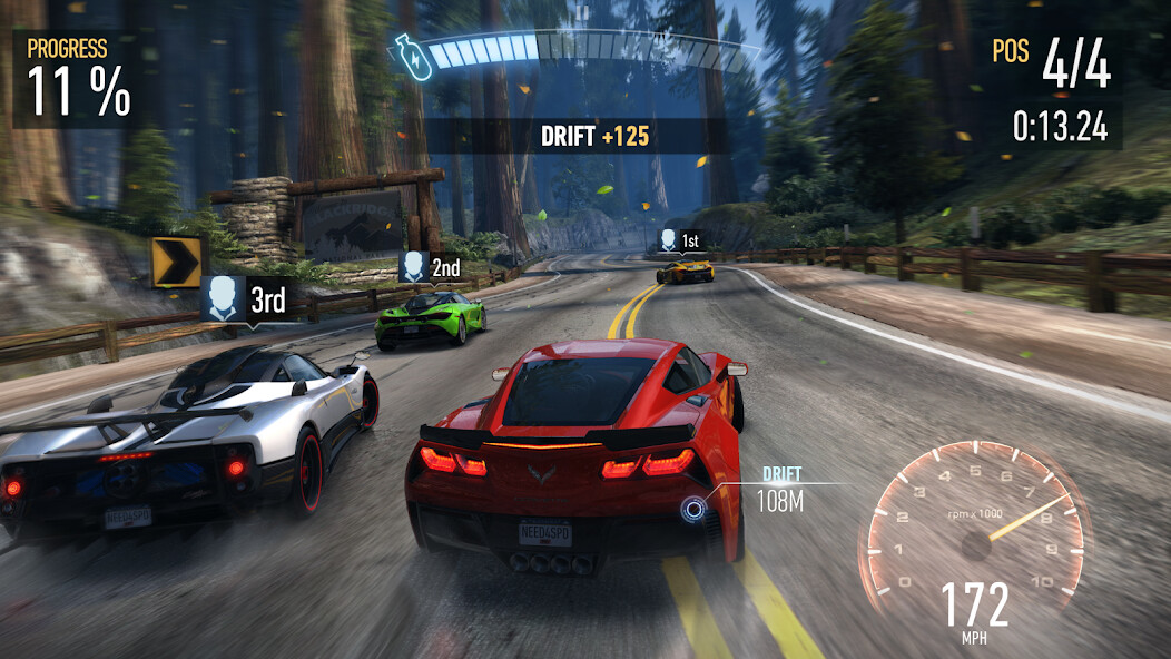 Emulate iPhone app Need for Speed No Limits using MyAndroid