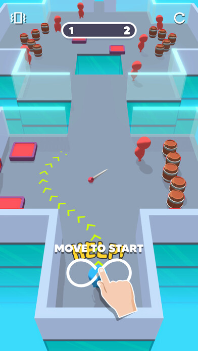 Emulate iPhone app Needle Control using MyAndroid