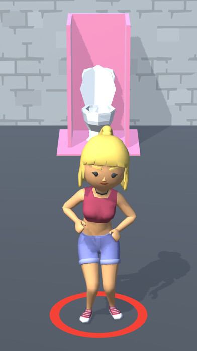 Emulate iPhone app Need To Pee - draw puzzle - using MyAndroid Emulate iPhone app Need To Pee - draw puzzle - using MyAndroid