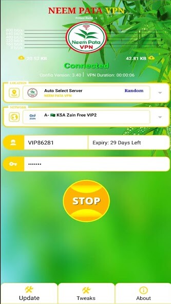 Run android online APK NEEM PATA VPN from MyAndroid or emulate NEEM PATA VPN using MyAndroid