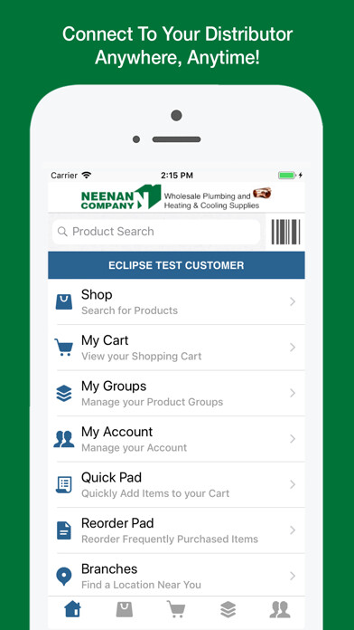 Emulate iPhone app Neenan Company OE Touch using MyAndroid Emulate iPhone app Neenan Company OE Touch using MyAndroid