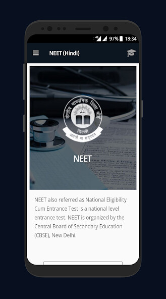 Run android online APK NEET 2020 - Medical Exam Mock Test (Hindi) from MyAndroid or emulate NEET 2020 - Medical Exam Mock Test (Hindi) using MyAndroid