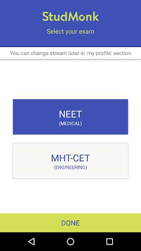 Run android online APK NEET/AIPMT, MHT CET - Studmonk from MyAndroid or emulate NEET/AIPMT, MHT CET - Studmonk using MyAndroid
