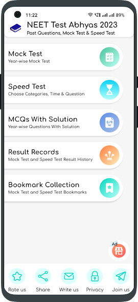 Run android online APK NEET Test Abhyas In Hindi from MyAndroid or emulate NEET Test Abhyas In Hindi using MyAndroid Run android online APK NEET Test Abhyas In Hindi from MyAndroid or emulate NEET Test Abhyas In Hindi using MyAndroid