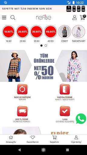 Run android online APK Nefise from MyAndroid or emulate Nefise using MyAndroid