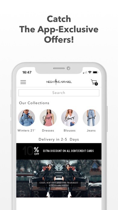 Emulate iPhone app Negative Apparel using MyAndroid Emulate iPhone app Negative Apparel using MyAndroid