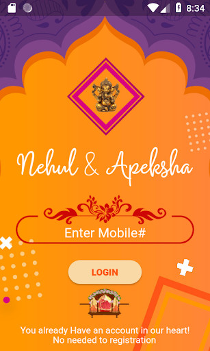 Run android online APK Nehul Weds Apeksha - Wedding Ceremony from MyAndroid or emulate Nehul Weds Apeksha - Wedding Ceremony using MyAndroid