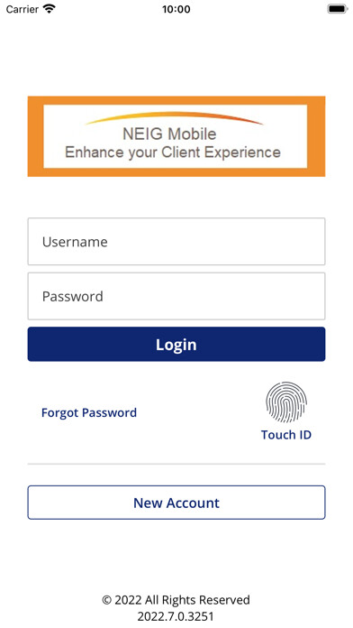 Emulate iPhone app NEIG Client Experience using MyAndroid