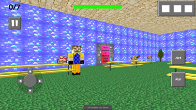 Emulate iPhone app Neighbor Pixel Horror Craft 3D using MyAndroid