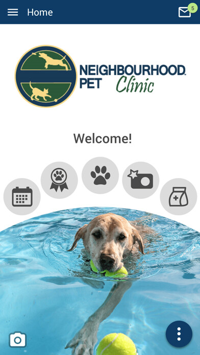 Emulate iPhone app Neighbourhood Pet Clinic using MyAndroid