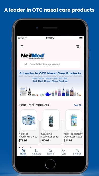 Emulate iPhone app NeilMed Web Store using MyAndroid Emulate iPhone app NeilMed Web Store using MyAndroid