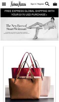 Emulate Android APK Neiman Marcus Styles